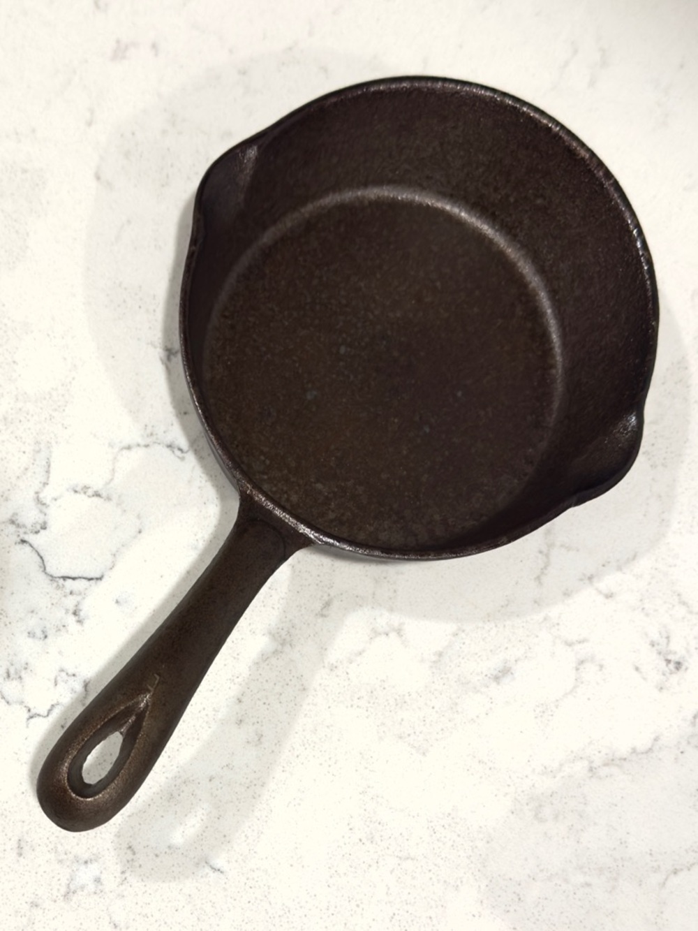 Cast Iron Skillet Pan 6” With Pour Spouts